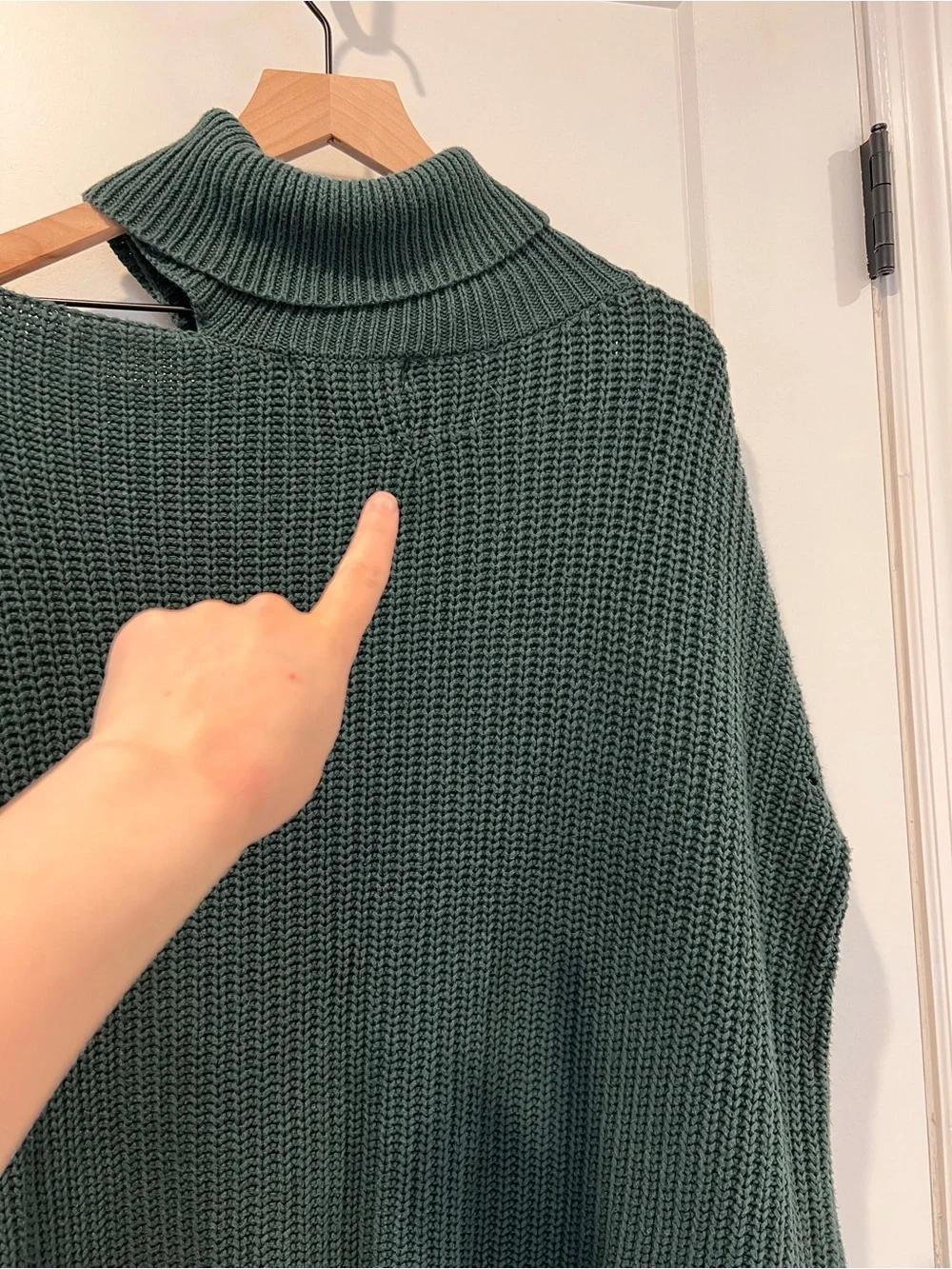 Peter Som Cold Shoulder Sweater